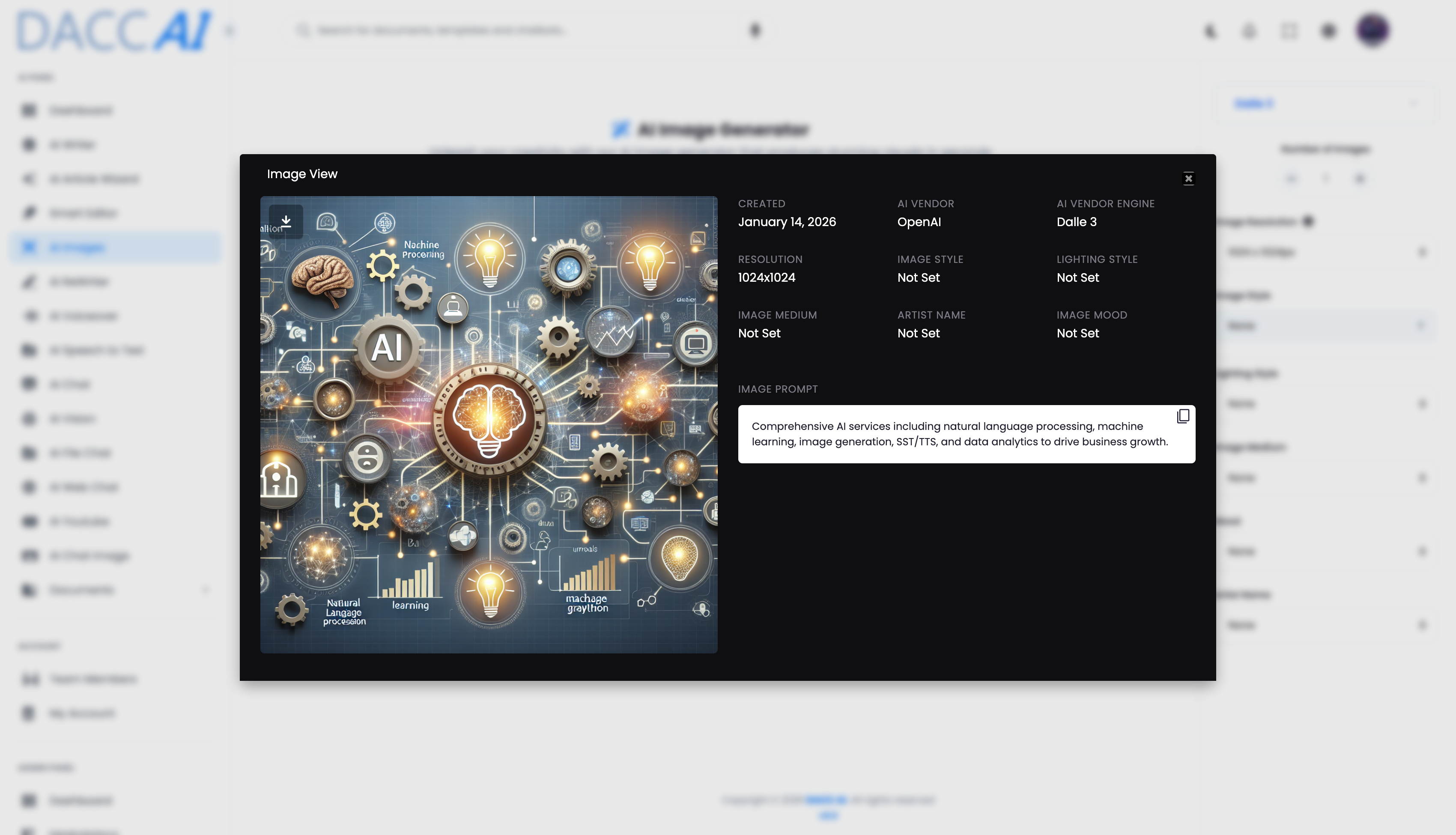 AI 影像生成與分析 - AI 平台