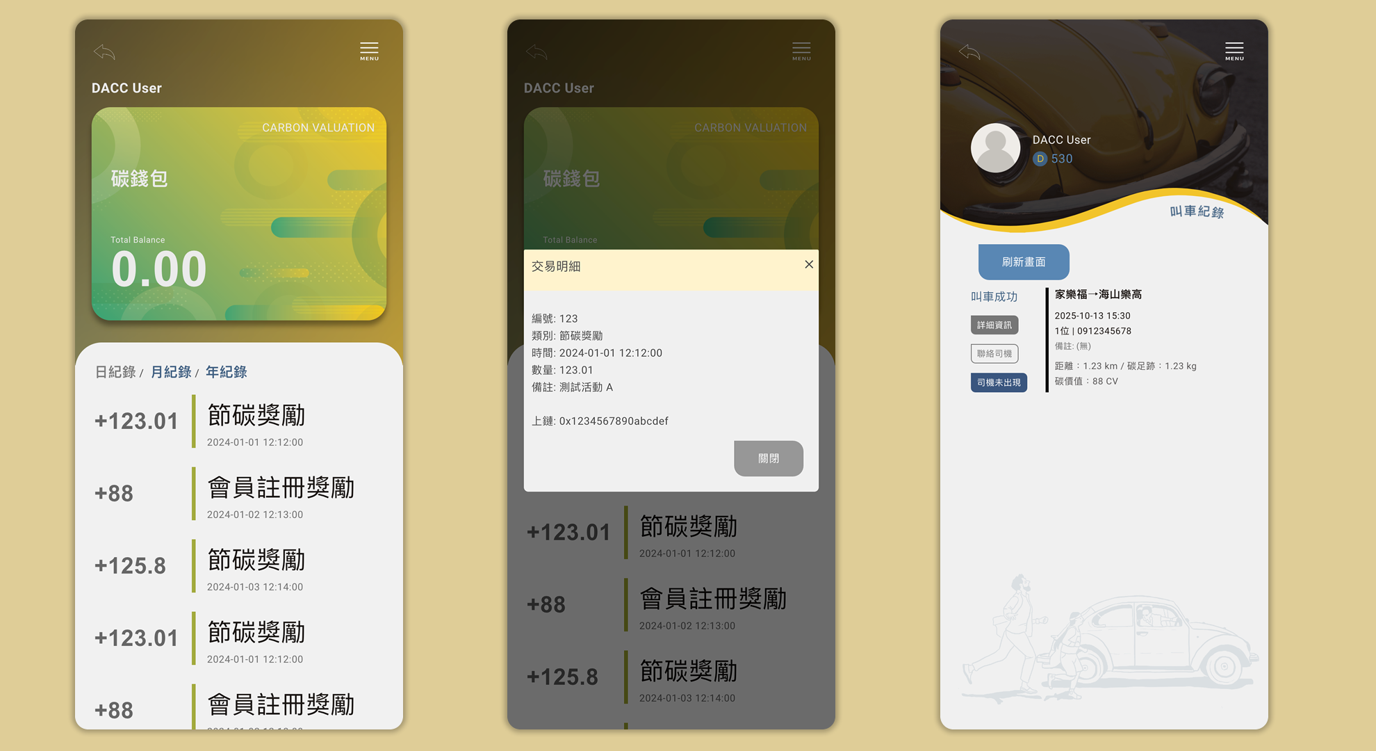 輕鬆整合 - Web3 碳錢包平台
